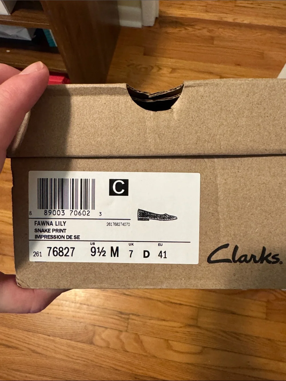 Clarks classic ballet